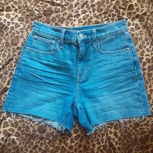 J.CREW DENIM HIGH-RISE SHORTS